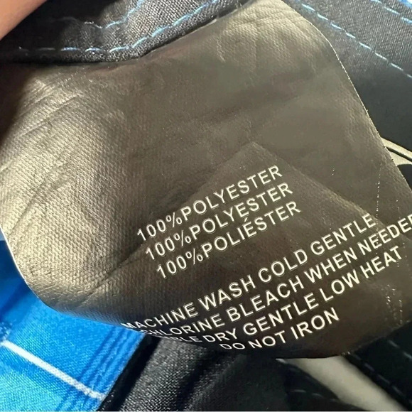 O’Neill Men's Blue Santa Cruz Board Shorts Size 30 - Picture 11 of 11